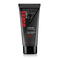 GUESS Effect Grooming CLEAN Face Wash with Caffeine for Men, 6.7 Fl Oz