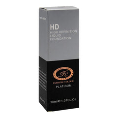 Fashion Colour High Definition Platinum Foundation II Oil-Free, Long Lasting, Waterproof and For Flawless Skin,30ml (Shade 05)