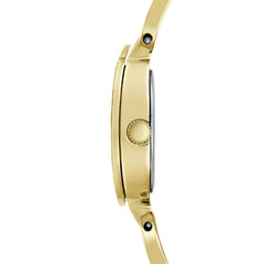 GUESS Silver-Tone Crystal Analog Watch