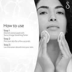 Swiss Image Soothing Cleansing Toner 200 ml| For Normal to Dry Skin, Hydrating & Refreshing Formula, Removes Impurities, Balances pH, Gentle Daily Face Toner| Swiss Made| For Men & Women