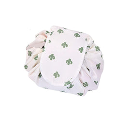 ELECDON Drawstring Make up Bag, Lazy Drawstring Magic Fashion Portable Magic Toiletry Kit Organizer, Portable Travel Drawstring Organizer Makeup Bag, Large Capacity Waterproof Toiletry Organizer