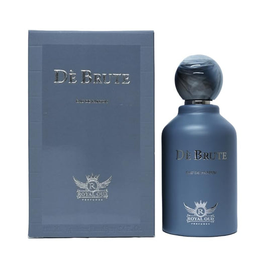 Royal Oud Perfumes Dè Brute - Spicy, Floral & Woody Luxury Unisex Fragrance from Dubai (100 ml)