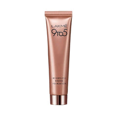 Lakme 9 to 5 Weightless Mousse Foundation, Caramel Beige, 25g