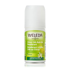 Weleda 24 Hour Roll-On Deodorant, Citrus, 1.7 Fluid Ounce