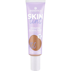 essence Skin Ink, Make-up, No. 100, Nude, Moisturising, Natural, Vegan, Oil-Free, UVA and UVB Filter + SPF 30, No Perfume, Pack of 1 (30 ml)