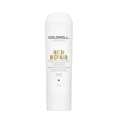 Goldwell Dualsenses Rich Repair Restoring Conditioner, Repairs damaged hair, moisturizes, and adds volume - 200 Ml