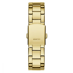 GUESS P GLD CS W/BAGUETTE CRYS/SUN CHAMP MF DL/P GLD BRCT