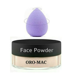 ORO-MAC Combo Matchmaster Foundation,Loose Face Powder,Concealer,Washable Sponge And Waterproof Sketch Eyeliner, (Pack of-5