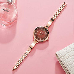 CURREN 9012 Original Women's Girls Sports Waterproof Stainless Steel Quartz Wrist Watch