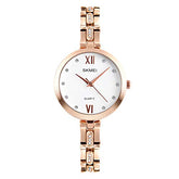 Skmei Casual Watch For Women Analog Stainless Steel - 1225 - Gold