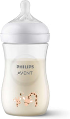 Philips Philips Avent NATURAL 3.0 FEEDING BOTTLE GIRAFFE 260ML X1, (SCY903/66)