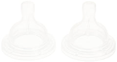 AVENT SG_BA-BC8182_US Philips Anti-Colic Nipple, Clear, (2 Slow Flow)