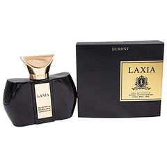 Dumont Laxia Classic (3.4 OZ) Eau De Parfum β Perfume Body Spray for Women, Girls, Her - Long Lasting Cologne with Amber, Cedar wood, Jasmine, Caramel, Woody, Vanilla, Musk, Feminine Fruity Scent