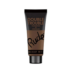 RUDE DOUBLE TROUBLE Foundation + Concealer, Ivory