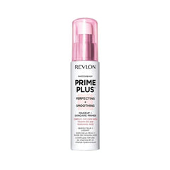 Revlon Face Primer by, PhotoReady Prime Plus Face Makeup for All Skin Types, Blurs & Fills in Fine Lines, Infused with Vitamin B5 and Hyaluronic Acid, Perfecting & Smoothing, 1 Oz