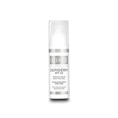 Uriage Depiderm Anti-Dark Spot Face Cream for Glowing Skin with Stabilized Vitamin C - SPF50+ Very High Protection - Non Oxidative, Fragrance-Free & Suitable for Sensitive Skin