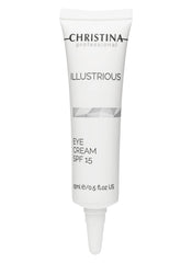 CHRISTINA Illustrious Eye Cream SPF 15, Anti Aging, Lightweight- 15ml