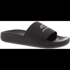 Skechers Hyper Burst Slide Sandals Athletic Beach Shower Shoes With Foam Cushioning men's Slide Sandal