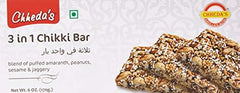 Chheda'S 3 In 1 Chikki| Authentic Namkeen Snacks - 170 Gm