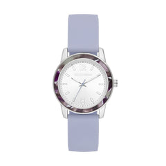 Skechers Women's Watch and Stackable Bracelet Gift Set - Brookhurst Purple