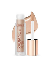 Insight Cosmetics Radiance Filter | Liquid Highlighter With Radiance Finish | Waterproof, Easily Blendable Illuminator For Face Makeup, 11gm(FD40-Medium Beige)
