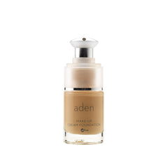 aden Cream Foundation - Oil Free & Hypoallergenic (15ml, 02 Natural)