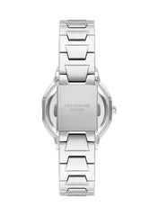 Lee Cooper Women's Watch, Analog Display and Metal Strap - LC07953.390, Silver