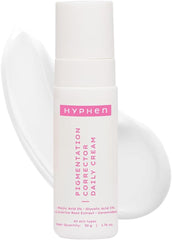 Hyphen Pigmentation Corrector Daily Cream With 2% Kojic Acid | Moisturizes & Treats Pigmentation | Reduces Dark Spots & Blemishes | Brightens Skin | Lightweight & Fragrance Free | For Women & Men -50g
