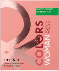 United Colors of Benetton Colors Rose for Women Intenso Eau de Parfum 50ml