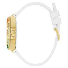 Guess Selene Multi-Function Analog Watch for Women, 39 mm Case Width, White