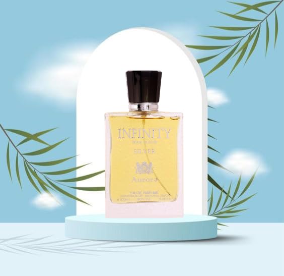 Aurora Scents Infinity Silver Eau De Parfum For Men 100ml