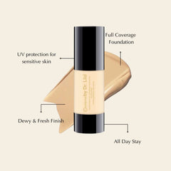 EpiLynx by Dr. Liia Allergen-Free Moisturizing Full Coverage Foundation I Formulated to Protect and Hydrate I Vegan