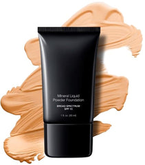 Jolie Mineral Liquid Powder Foundation SPF 15 1 Fl. Oz. Hypoallergenic - For All Skin Types (Cameo Beige)