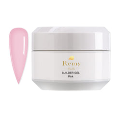 Remy Belle Builder Gel Pink 15 ml for Nails, Gel Nail Polish, Nail Strengthener, Nail Extension Tips (Requires Curing Under LED UV Lamp)