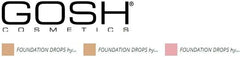 GOSH FOUNDATION DROPS Hydrating SPF10 - 006 Tawney (30ml)