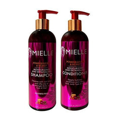 Mielle Organics Pomegranate & Honey Moisturising/Detangling Shampoo and Conditioner SET (350ml Each)