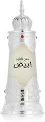 AFNAN Dehn Al Oud Abiyadh - Concentrated Perfume Oil for Unisex (20ml)