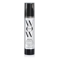 COLOR WOW Pop + Lock High Gloss Finish Frizz Control Serum Prevent Color Fade, Seal Split Ends, and Add Gloss Get Silky, Shiny Hair! 55 ml
