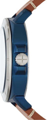 Fossil Mens Privateer Sport Stainless Steel Watch Bq2427, Blue