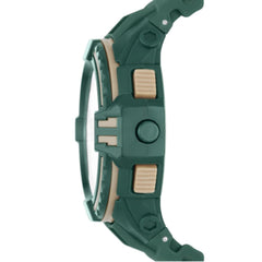 Skechers Casual Digital Watch for Men - El Ray Green