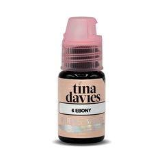 Perma Blend Pigments Tina Davies Professional Lip Color For Permanent Makeup 6 Ebony 15ml, Bottle