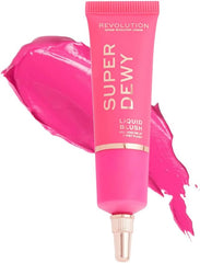 Makeup Revolution, Superdewy Liquid Blusher, You Had Me at First Blush, 15 ml
