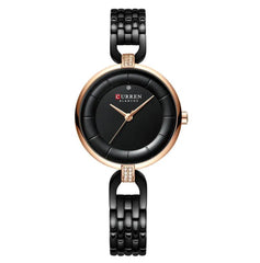 CURREN 9052 Women Japan Quartz Movement Watch Casual Stainless Steel Band Wrist Watch Ladies Fashion Watches