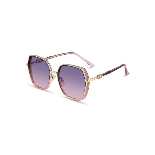 Goodern Polarized Sunglasses for Women Men,Travel Lightweight Sun-Proof Sunglasses Unisex Portable Big Frame Sun Glasses Fashion Sun Protection Sunglasses Outdoor Camping Fishing Sunglasses-Pink