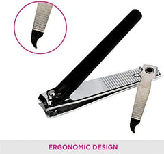 Fitto Large Nail Clipper, Stainless Steel Heavy Duty Nail Cutter Grooming Tool - Pack Of 1: Durable, Safe, Hygienic - Men And Women, Clean And Smooth Cuts, Easy Home Manicure And Pedicure