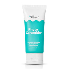 Earth Rhythm Phyto Ceramide Face Moisturizer For Deep Hydration & Moisturization With Hyaluronic Acid, Vitamin E & Phyto Ceramide | Strengthen Skin Barrier For Dry, Sensitive & Normal Skin (50ml)