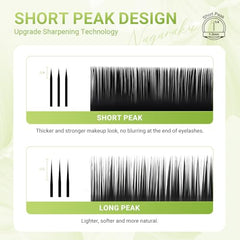 NAGARAKU Luxury Collected Classic Individual Eyelashes (C - 0.07-12mm)