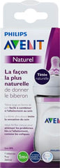 Philips AVENT Natural Baby Bottle, Clear, 9 Oz