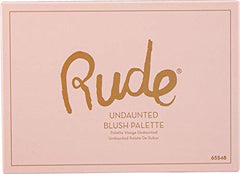 Rude Cosmetics Undaunted Blush Palette, Multicolor, 18 g