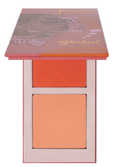 Juvia's Place Blush Pressed Powder Matte Duo Vol 6, Oranges Tones, Vegan, Cruelty Free